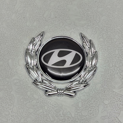 3D Owners Club v4.0 Car Metal Emblem Badge Sticker Decal (Silver) 6 x 5.5 cm