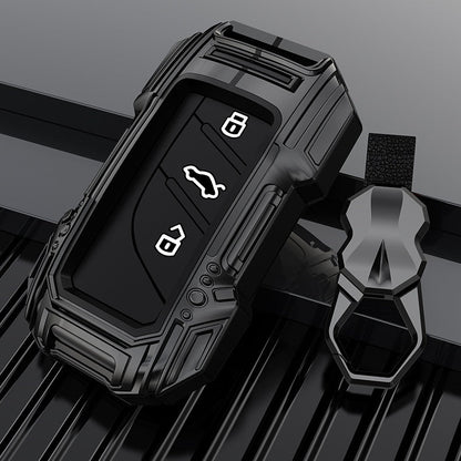 MG Astor / ZS EV Premium Batman Metal Alloy Keycase with Holder & Rope Chain