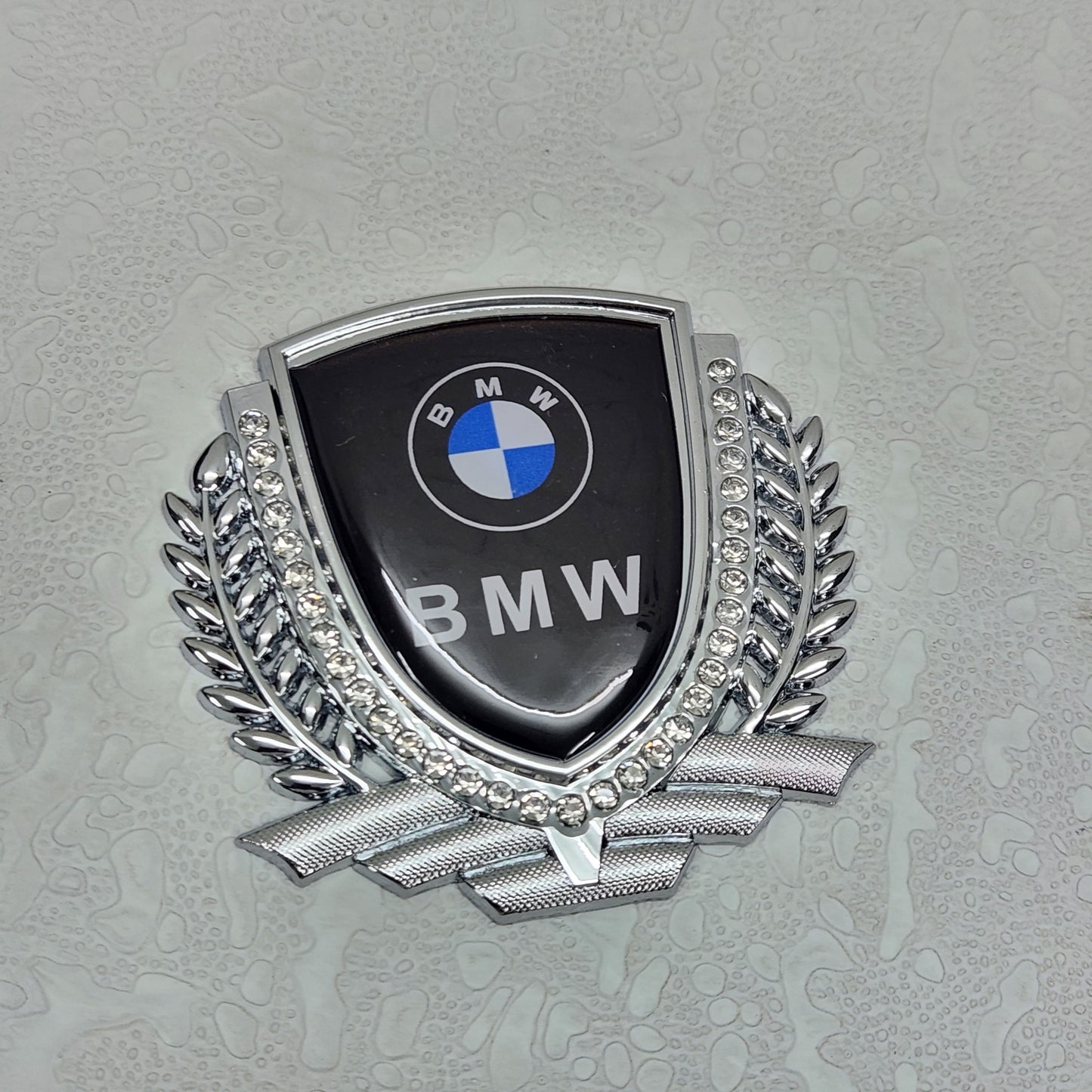 3D Owners Club v3.0 Car Metal Emblem Badge Sticker Decal (Silver) 8.3 x 8 cm