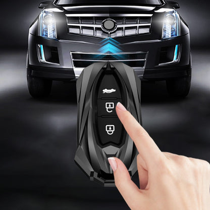 Suzuki 3 Button Key (Ciaz, S-Cross, Vitara) Premium Batman Metal Alloy Keycase with Holder & Rope Chain