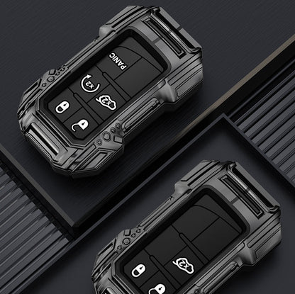 Jeep Compass/Cherokee/Meridian Premium Batman Metal Alloy Keycase with Holder & Rope Chain