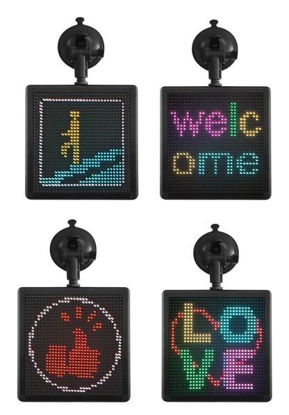 Car Portable Screen App Control LED Panel