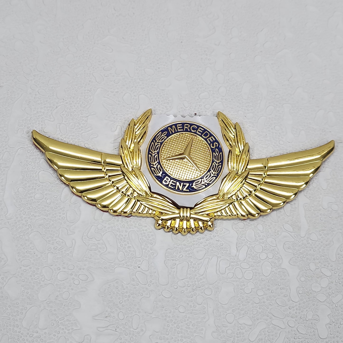 3D Owners Club v6.0 Car Metal Emblem Badge Sticker Decal (Gold)