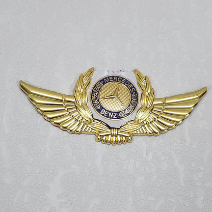3D Owners Club v6.0 Car Metal Emblem Badge Sticker Decal (Gold)