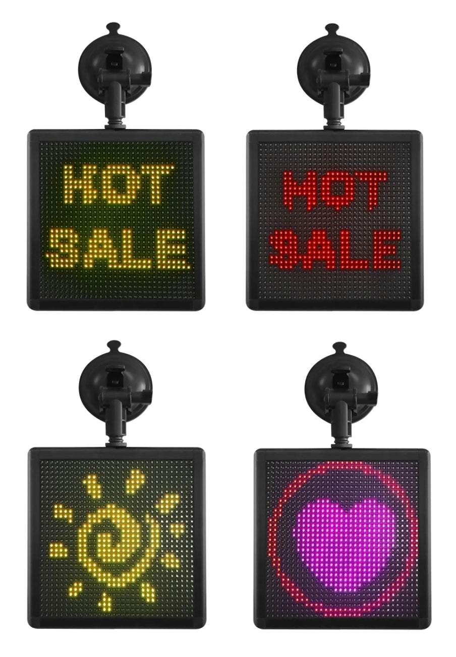 Car Portable Screen App Control LED Panel