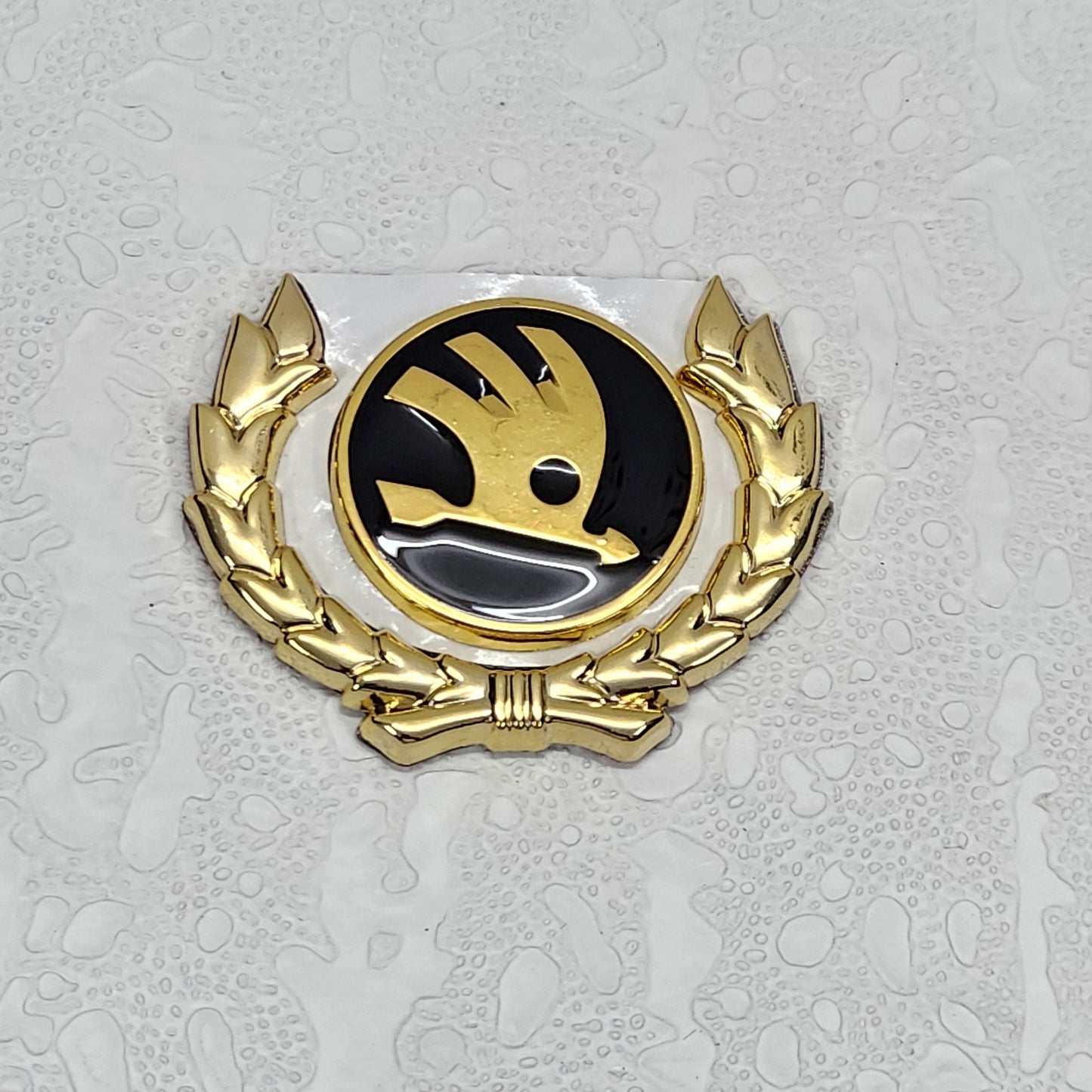 3D Owners Club v5.0 Car Metal Emblem Badge Sticker Decal (Gold)