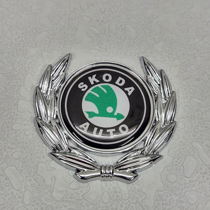 3D Owners Club v4.0 Car Metal Emblem Badge Sticker Decal (Silver) 6 x 5.5 cm
