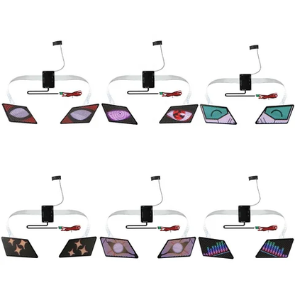 12V Car Animated Demon Eyes Display App Control LED Panel
