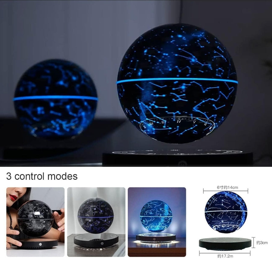 Magnetic Levitating Galaxy Light Floating Lamp