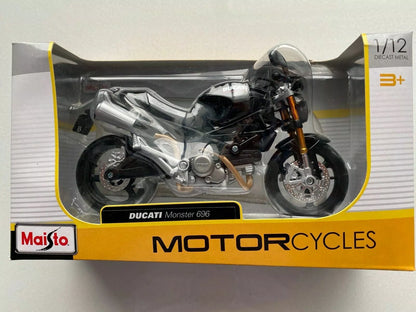 Ducati Monster 696 1:12 Licensed Maisto Diecast Alloy Model Bike