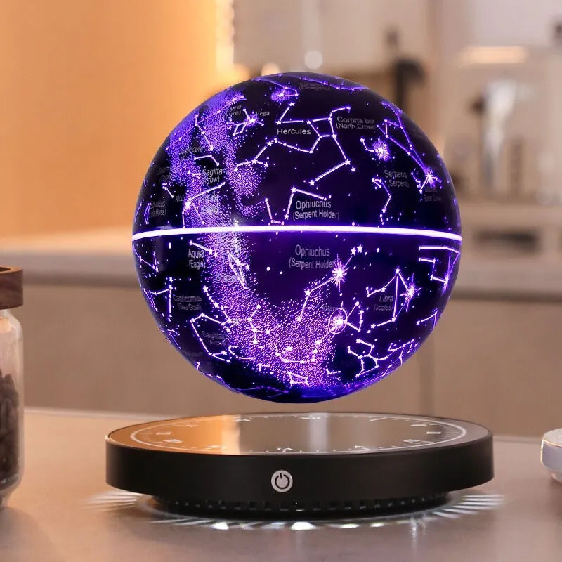 Magnetic Levitating Galaxy Light Floating Lamp