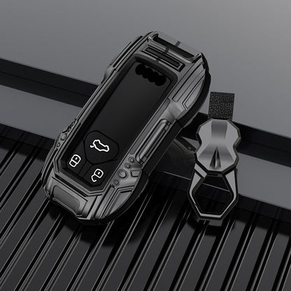 Audi Remote Key Premium Batman Metal Alloy Keycase with Holder & Rope Chain