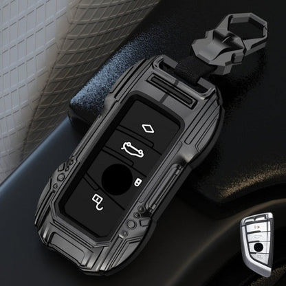 BMW New Key Premium Batman Metal Alloy Keycase with Holder & Rope Chain