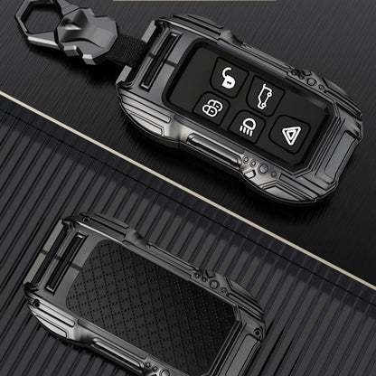 Jaguar/Land Rover v2.0 Premium Batman Metal Alloy Keycase with Holder & Rope Chain