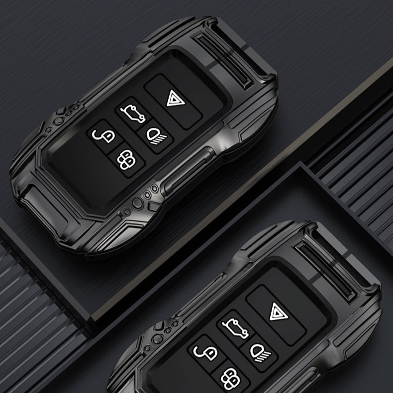 Jaguar/Land Rover v1.0 Premium Batman Metal Alloy Keycase with Holder & Rope Chain