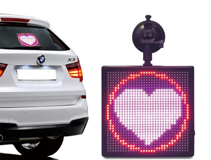 Car Portable Screen App Control LED Panel