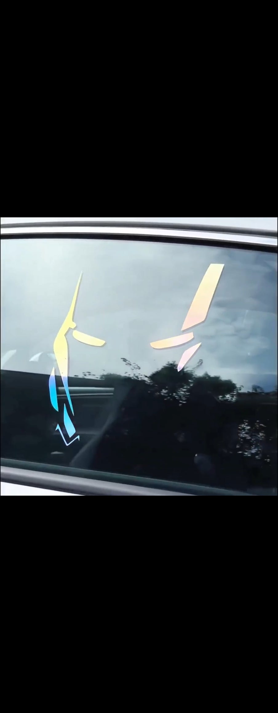 Ironman Reflective Sticker