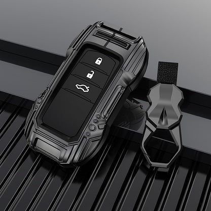 Fortuner / Hycross Keyless (3 Button Key) Premium Batman Metal Alloy Keycase with Holder & Rope Chain