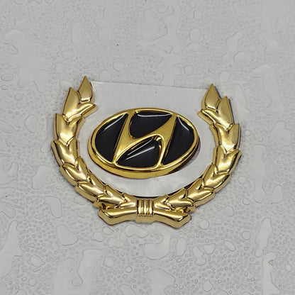 3D Owners Club v5.0 Car Metal Emblem Badge Sticker Decal (Gold)