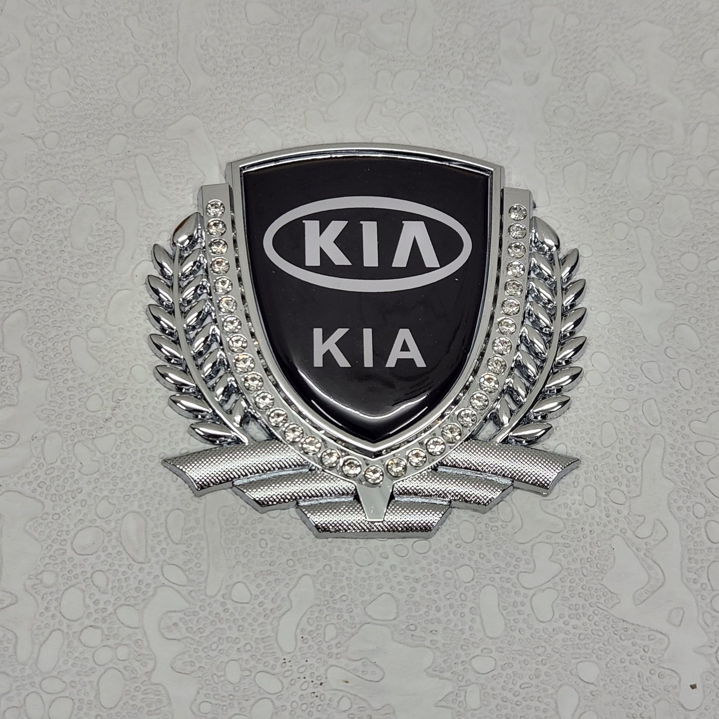 3D Owners Club v3.0 Car Metal Emblem Badge Sticker Decal (Silver) 8.3 x 8 cm