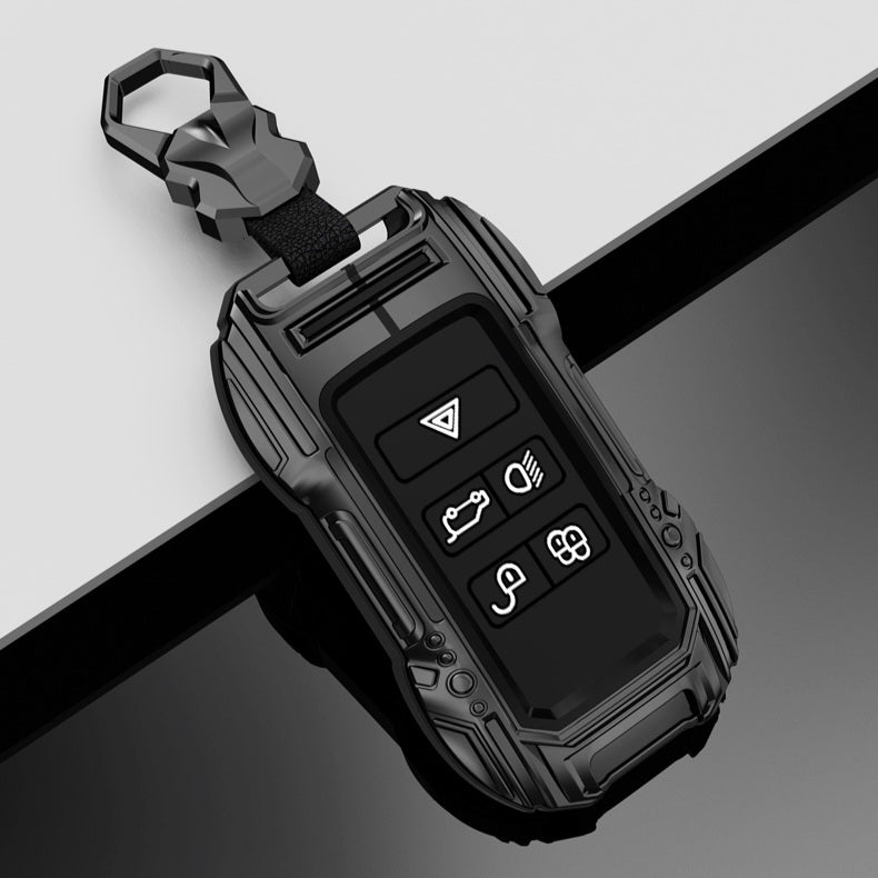 Jaguar/Land Rover v1.0 Premium Batman Metal Alloy Keycase with Holder & Rope Chain