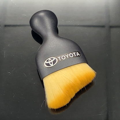 Car Interior Detailing, Cleaning Soft Brush, Curved Design Dust Collectors with Cover and Logo