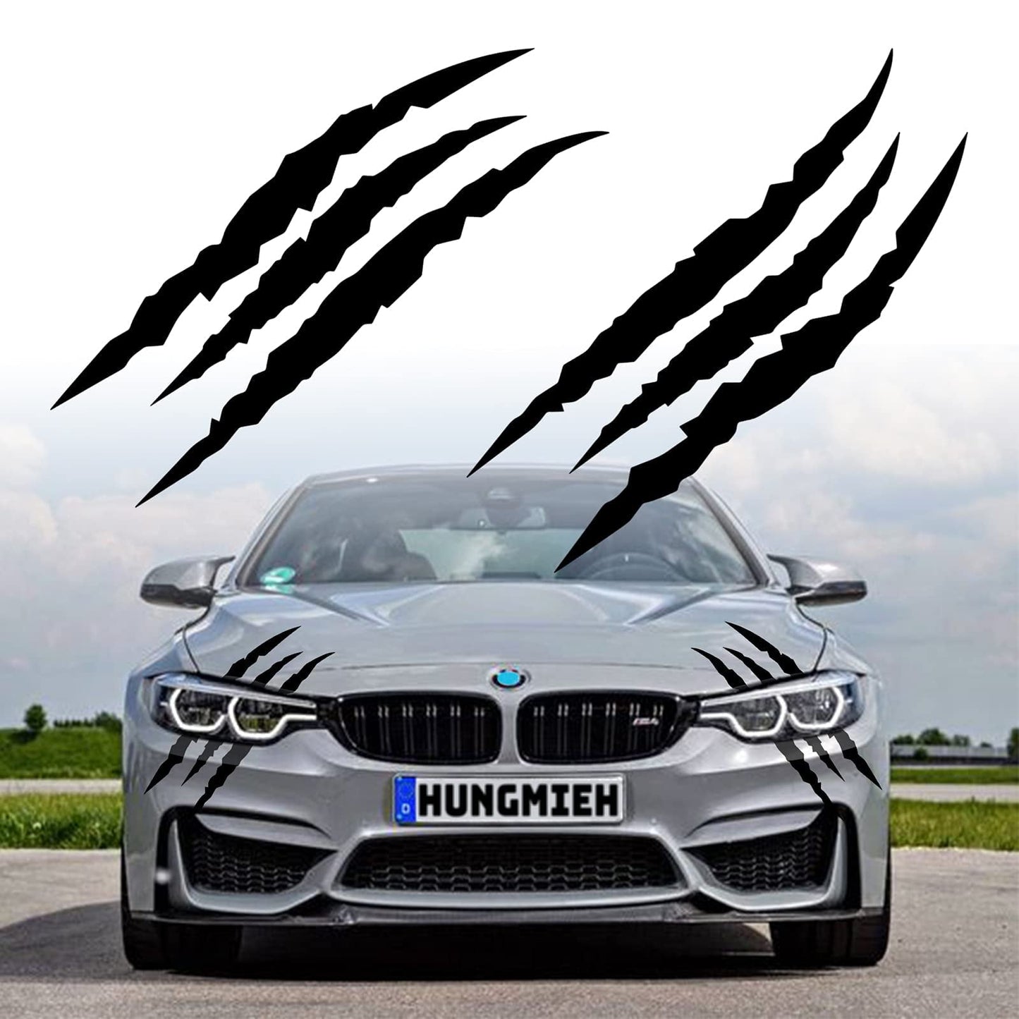 Monster Reflective Sticker