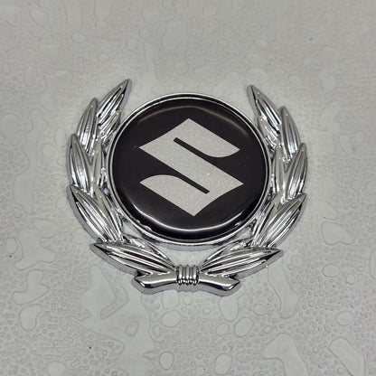 3D Owners Club v4.0 Car Metal Emblem Badge Sticker Decal (Silver) 6 x 5.5 cm