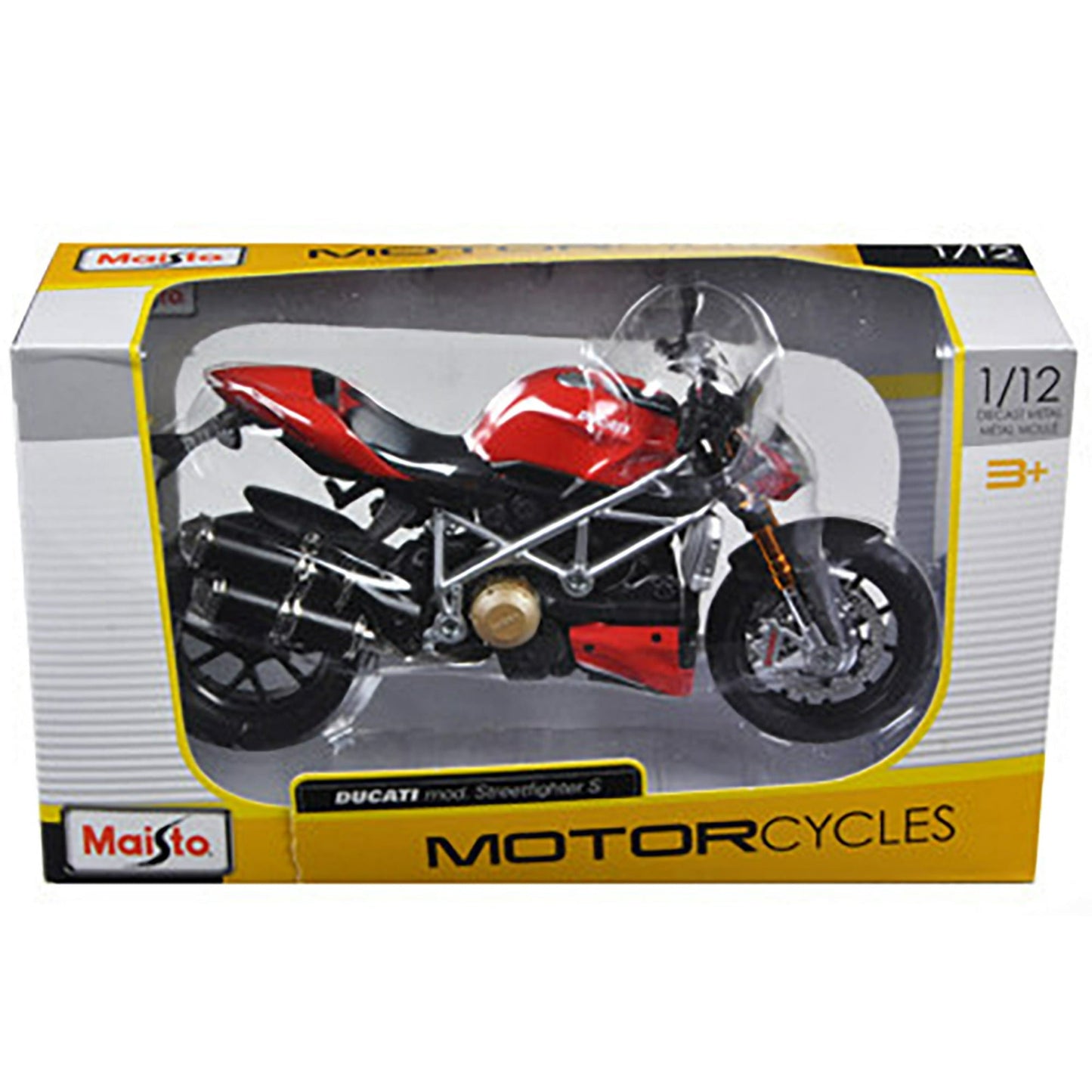 Ducati mod. Streetfighter S 1:12 Licensed Maisto Diecast Alloy Model Bike