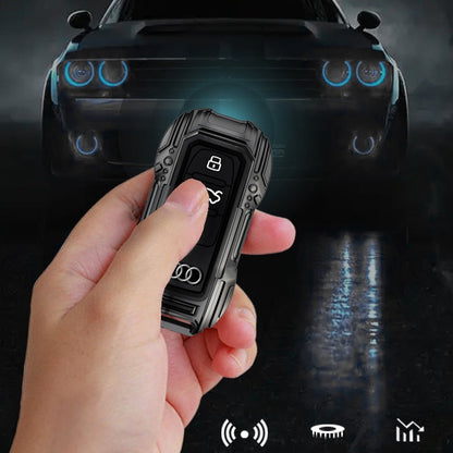 Audi Old Key Premium Batman Metal Alloy Keycase with Holder & Rope Chain