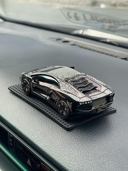 Lamborghini Design Alloy Studded With Stones Crystal Luxury Air Freshener