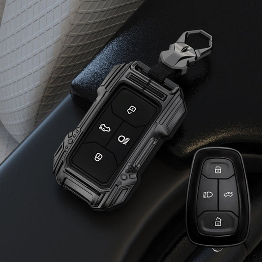 Tata Harrier/Safari/Nexon New Key Premium Batman Metal Alloy Keycase with Holder & Rope Chain