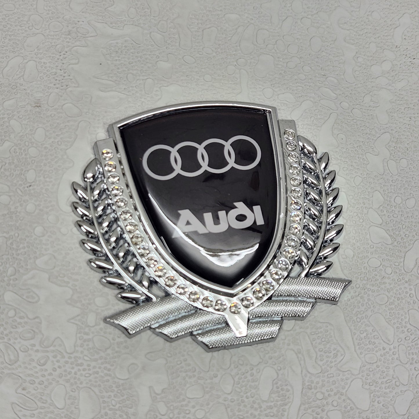 3D Owners Club v3.0 Car Metal Emblem Badge Sticker Decal (Silver) 8.3 x 8 cm