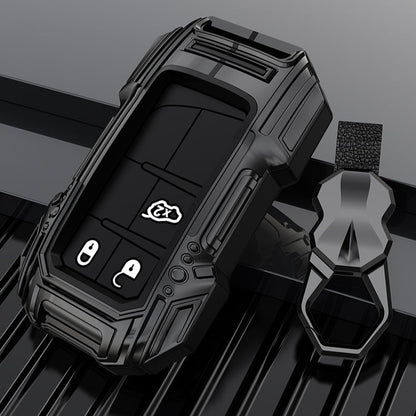 Jeep Compass/Cherokee/Meridian Premium Batman Metal Alloy Keycase with Holder & Rope Chain