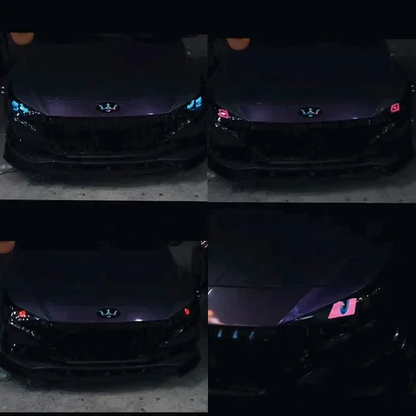 12V Car Animated Demon Eyes Display App Control LED Panel