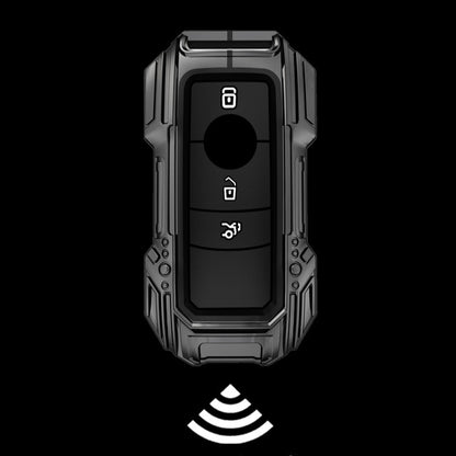 Mercedes C New Key Premium Batman Metal Alloy Keycase with Holder & Rope Chain