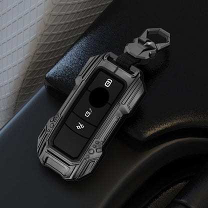 Mercedes C New Key Premium Batman Metal Alloy Keycase with Holder & Rope Chain
