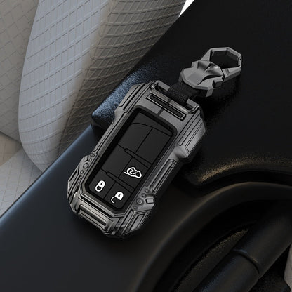 Jeep Compass/Cherokee/Meridian Premium Batman Metal Alloy Keycase with Holder & Rope Chain