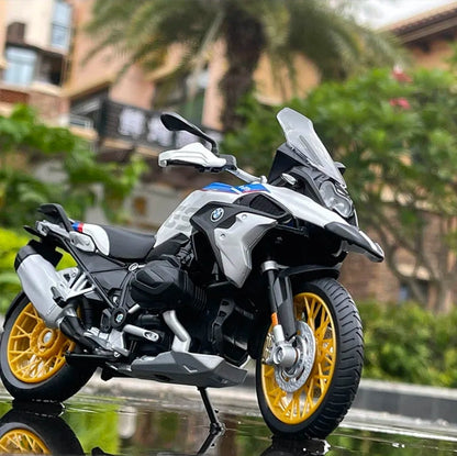 BMW R1250 GS 1:12 Licensed Maisto Diecast Alloy Model Bike