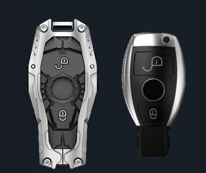 Mercedes Old 2 Button Key Exclusive Metal Alloy Keycase 2.0