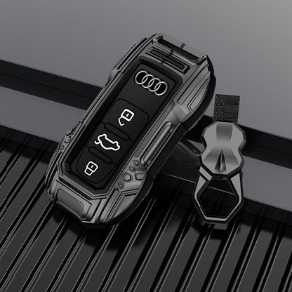 Audi Old Key Premium Batman Metal Alloy Keycase with Holder & Rope Chain