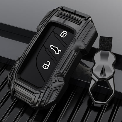 MG Astor / ZS EV Premium Batman Metal Alloy Keycase with Holder & Rope Chain