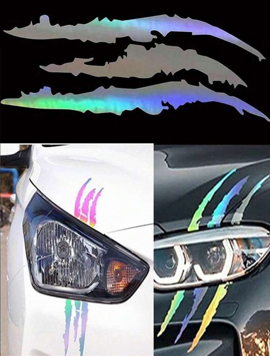 Monster Reflective Sticker
