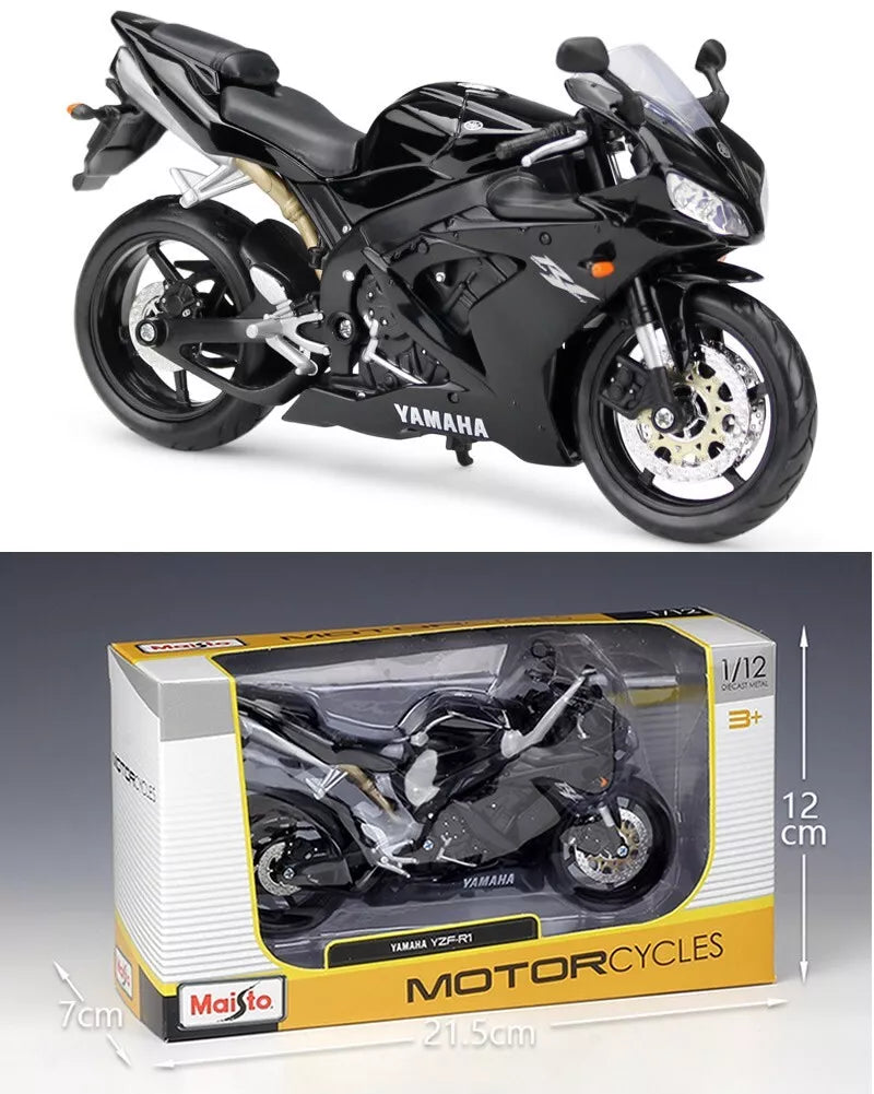 Yamaha YZF-R1 1:12 Licensed Maisto Diecast Alloy Model Bike